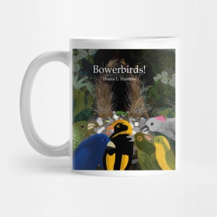 Bowerbirds Square Book Front Cover Mug